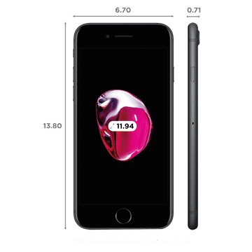 Refurbished iPhone 7 (32GB, Jet Black) Online - Croma